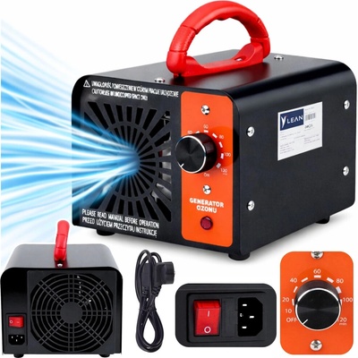 LEAN 29378 Generátor ozonu 155 W 60 000 mg/h časovač 1 - 120 min – Hledejceny.cz