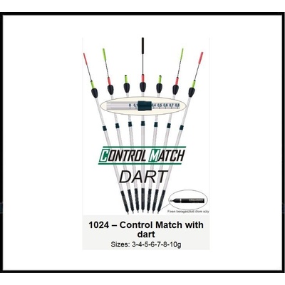 CRALUSSO Splávek Control Match Dart 7g