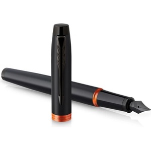 Parker Royal Im Professionals Жива черно-оранжева, черна KLIPSZ 2172943 писалка 7040335001 (7040335001)