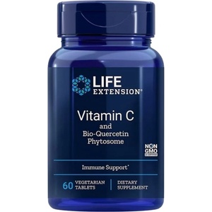 Life Extension Vitamin C and Bio-Quercetin Phytosome [60 Таблетки]
