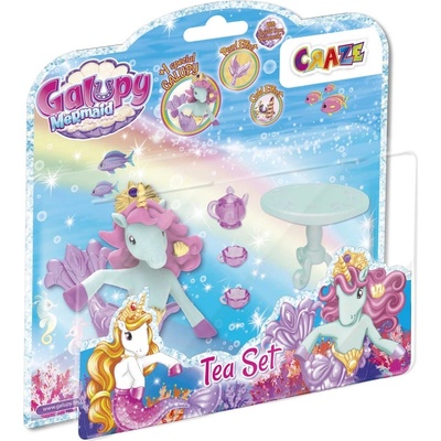 CRAZE Игрален комплект Craze - Galupy, Русалка, Чаено парти (C44063)