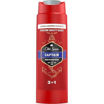 Old Spice душ гел и шампоан, Captain, 400мл