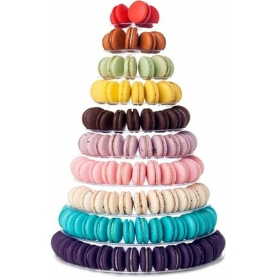 Stojan na makronky - Macaron Tower 10 pater -