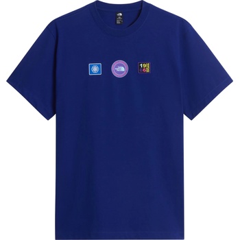 The North Face Мъжка тениска The North Face Explorer Badges RLX S/S Tee T-shirt - Bold Blue (217-0606-0113)