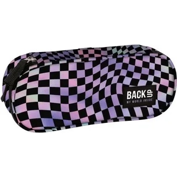BackUP Wavy Chessboard овален несесер