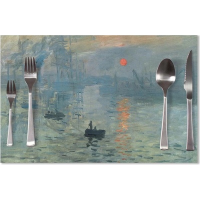 Sablio Prostírání Imprese, východ slunce - Claude Monet 40x30cm