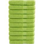 vidaXL Премиум кърпи SOLUND 10 бр ябълковозелени 100x200 см 600 gsm (137511)