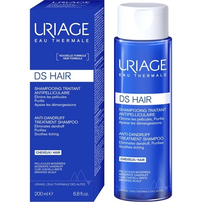 Uriage DS Hair Третиращ шампоан против пърхот, 200 ml