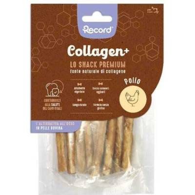 Record Collagen+ kuřecí pochoutka pro psy S 10 ks 60 g