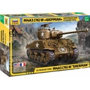 Zvezda M4 A3 76mm Sherman Tank Model Kit 3676 1:35