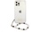 GUESS Гръб Guess PC Script and - Бял Pearls Case за iPhone 12/12 Pro - Прозрачен