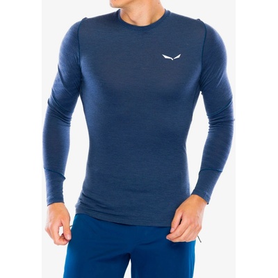 Salewa Cristallo Warm Amr L/S Tee dark denim