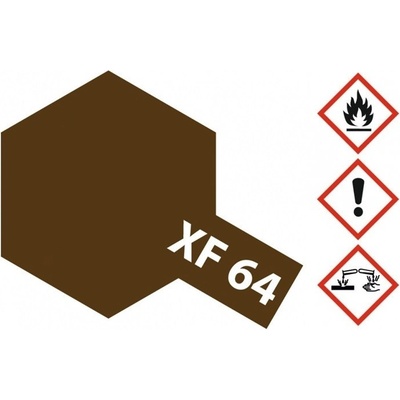 Tamiya 81364 XF-64 Flat Red Brown Color Acrylic Paint 23ml