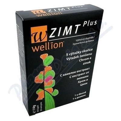 Wellion Zimt Plus 30 kapslí
