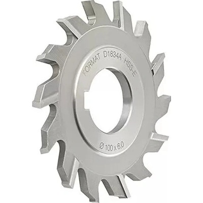 Kotoučová fréza DIN885 HSS-Co5 typ HR tvar A křížové ozubení 160x20mm FORMAT