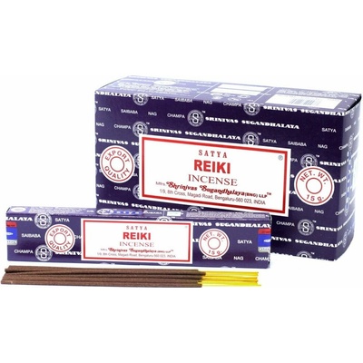 Shrinivas Satya Indické vonné tyčinky Reiki 15 g