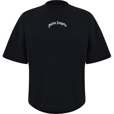 Palm angels Тениска PALM ANGELS Gothic Oversized T-Shirt - Black