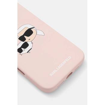 KARL LAGERFELD кейс за телефон iPhone 16 Pro Max (KLHMP16XSKCHPPLP)
