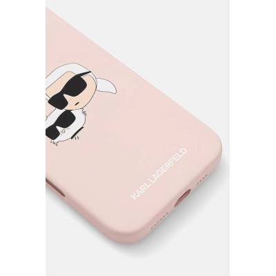 KARL LAGERFELD кейс за телефон iPhone 16 Pro Max (KLHMP16XSKCHPPLP)