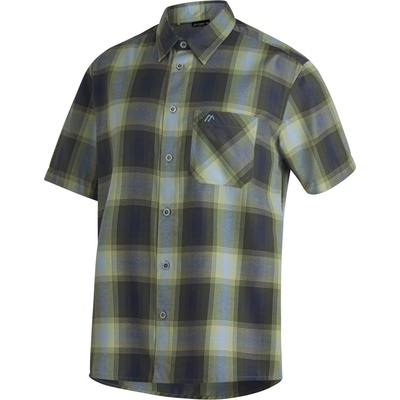 Maier Sports Мъжка риза с копчета Maier Sports Mauro Shirt - Blue / Green / Graphite / Check - размер 50 (EU) (033-1499-2612)