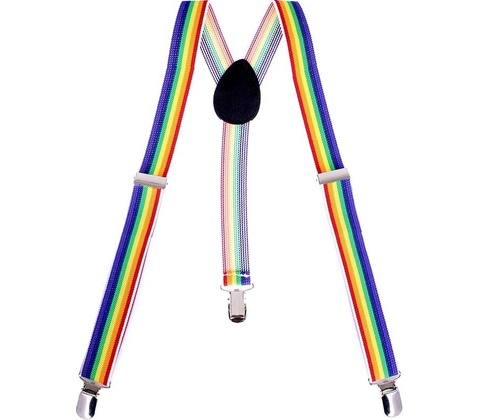 TFT Elastic Y3 Rainbow Multicolor