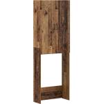 vidaXL Тоалетна Шкаф HOORN Старо дърво 66 x 25, 5 x 190 см (897363)
