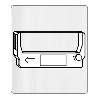 Image 1 of Compatible Лента за Epson ERC 23 (черна/червена)