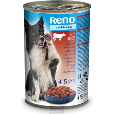 Reno Adult kúsky hovädzie 415 g