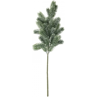 Větvička jedle, zasněžená, PE, 65 cm