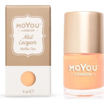 MoYou Razítkovací lak na nehty Malibu Tan 9 ml