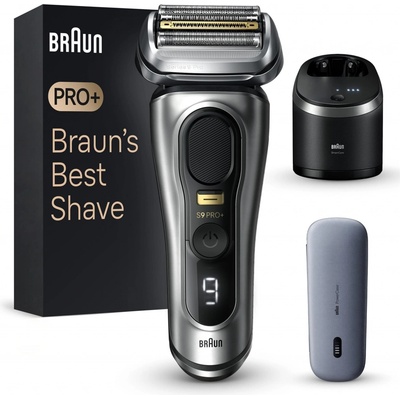 Braun Series 9 Pro+ 9577cc Wet & Dry Silver – Zbozi.Blesk.cz