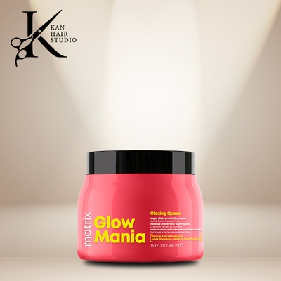 Matrix Ламинираща маска за защита на цвета и блясък Glow Mania 500 ml