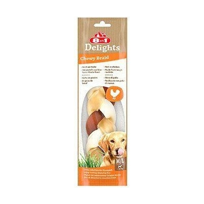Pochoutka 8in1 Delights Chewy Braid M L 80 g