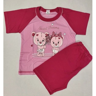 Dívčí pyžamo Sweet Dreams malinová