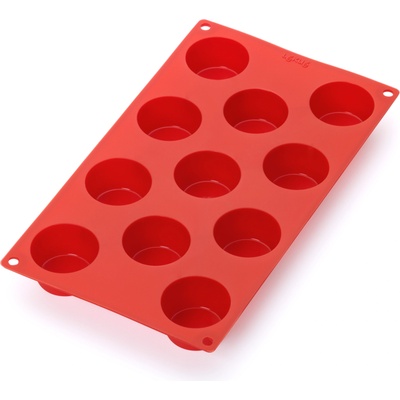 Lékué Форма за минимъфини Gourmet червена (885389)
