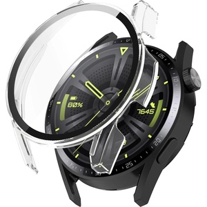 Techsuit Протектор за Huawei Watch GT 3 (46mm) + Протектор - Defense360 Pro - Clear