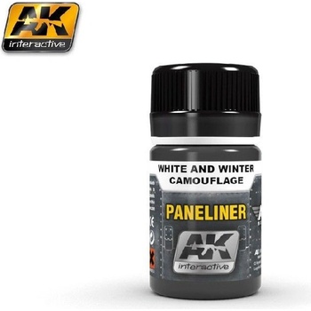 AK Weathering Air Paneliner For White and Winter Camouflage