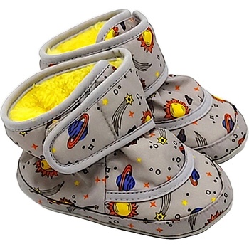 Funny Baby Бебешки буйки Funny Baby - Космос, размер 17, 4-8 м, сиви (7227FN-4)