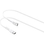 Lemontti Wind Type-C към Type-C кабел, PD до 65W, 0.5 м, бял (LEMCTYCTCA)
