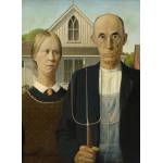 EUROGRAPHICS - Puzzle Grant Wood - American Gothic - 1 000 piese