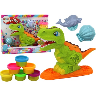mamido Sada modelíny dinosaurus 6 farieb formy delfín mušle