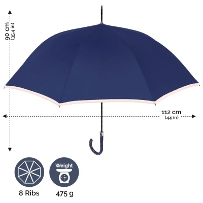 Дамски автоматичен голф чадър Perletti Technology 21647