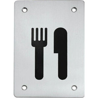 TI - Piktogram "Restaurace" - hranatý