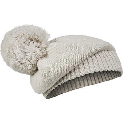Elodie Datails pletený baret Cream white