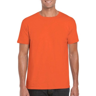 Gildan pánske tričko G64000 orange