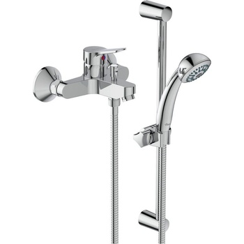 Vidima Стенен смесител за вана/душ BC818AA, Vidima с аксесоари (BC818AA)