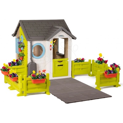 Smoby Domeček pro zahradníka Garden House výjimečně rozšiřitelný s přístupovou cestou přes zahradu od 24 měsíců – Hledejceny.cz