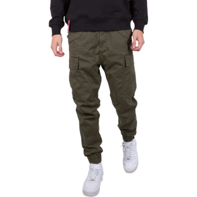 Nohavice Alpha Industries Airman Vintage black olive