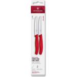 Victorinox Комплект ножове SWISS CLASSIC 11 cm, комплект 2 бр. , назъбени, червен, пластмаса, Victorinox (VN678312C1)