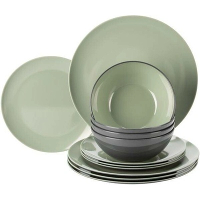 Gimex Sada nádobí Vivid Line Green 12 dílná
